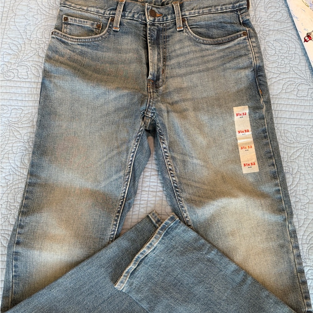 Old Navy Men's Denim Jeans - Light Blue